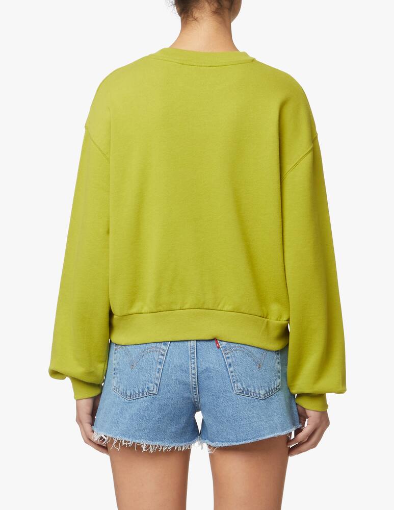 Levi's Felpa girocollo logo fiore - verde - immagine 3 Levi's Felpa girocollo logo fiore - verde - immagine 3