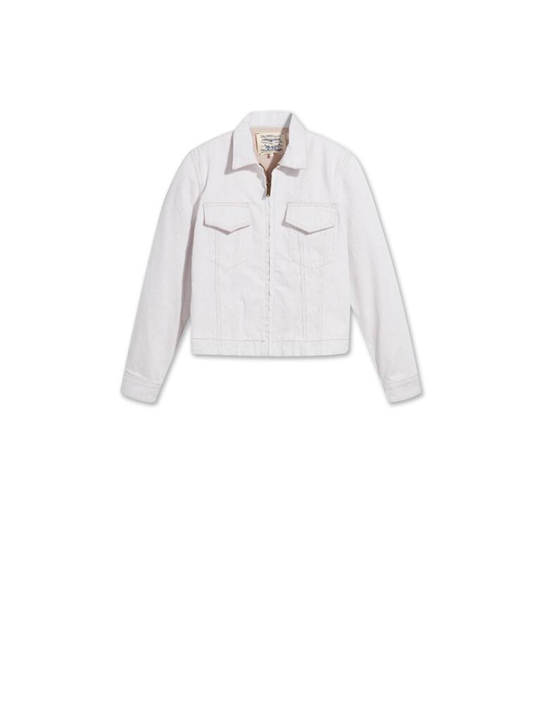 rinascente Levi's Made & Crafted Trucker Denim jacket with zip - white