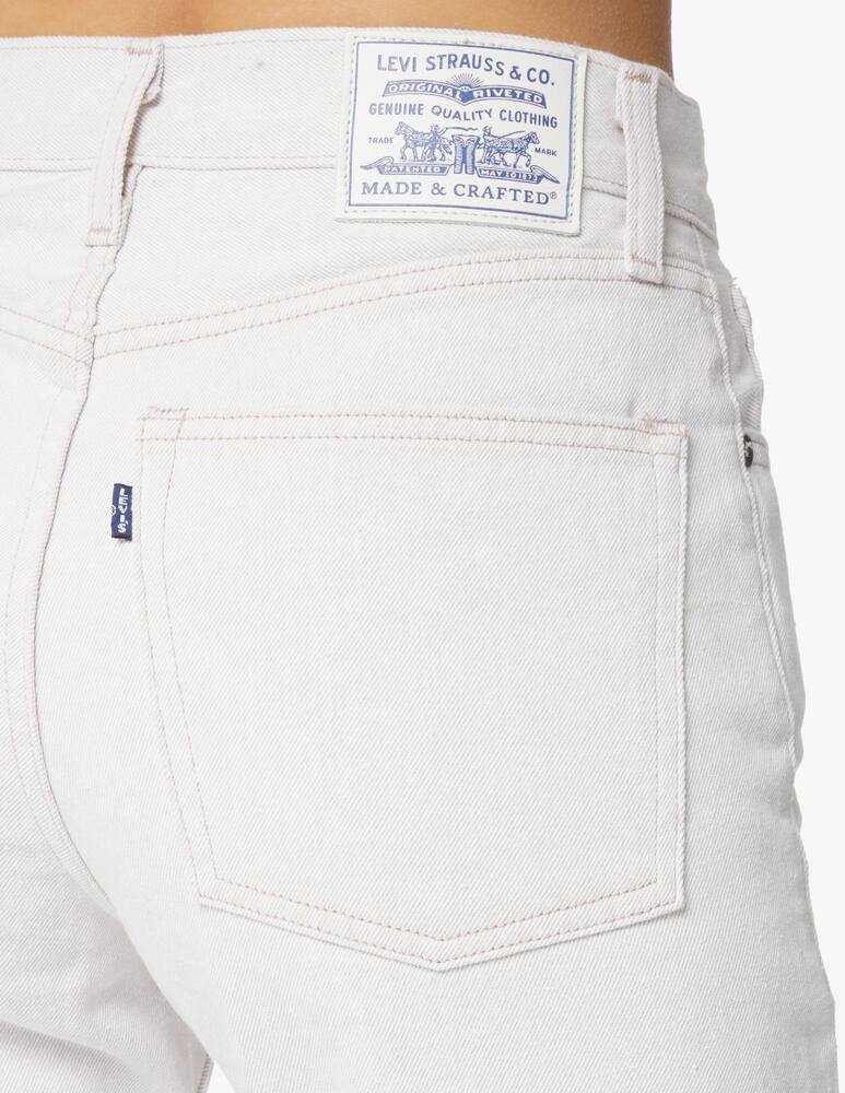rinascente Levi's Made & Crafted Jeans slim a vita alta - bianco
