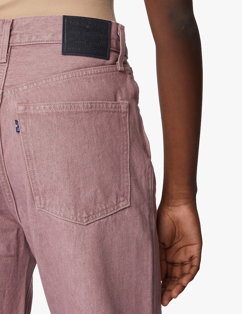 rinascente Levi's Made & Crafted Jeans a gamba larga e vita alta Barrel - rosa