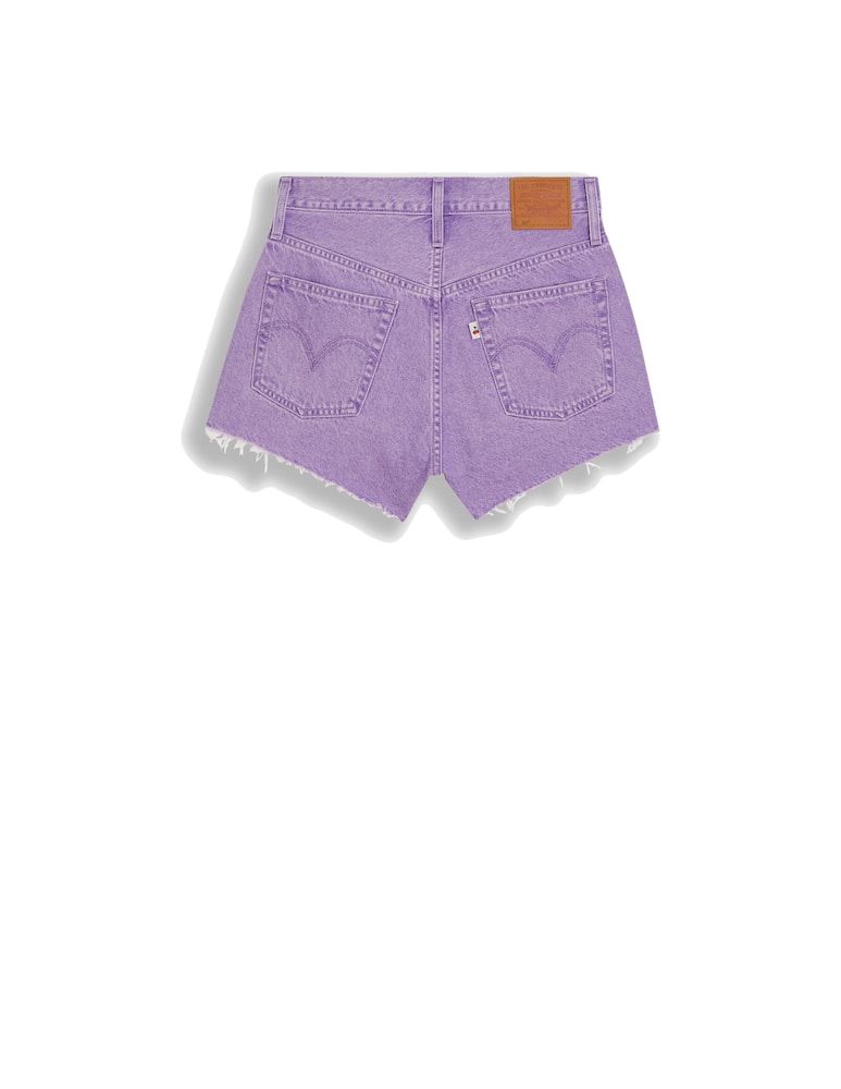 rinascente Levi's Pantaloni corti di jeans bordo grezzo - lilla