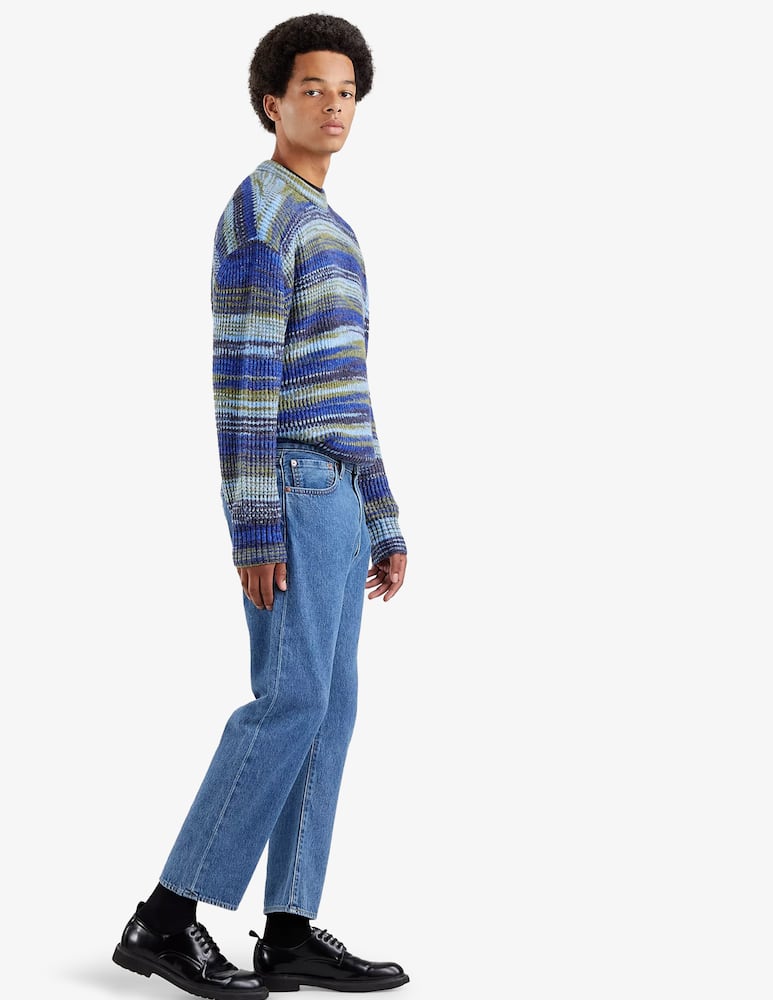 rinascente Levi's Jeans 551z straight cropped love games - Blue