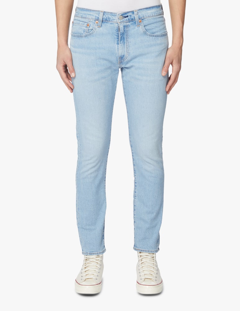 Levi's Jeans denim 512 skinny fit sq - azzurro - immagine 2