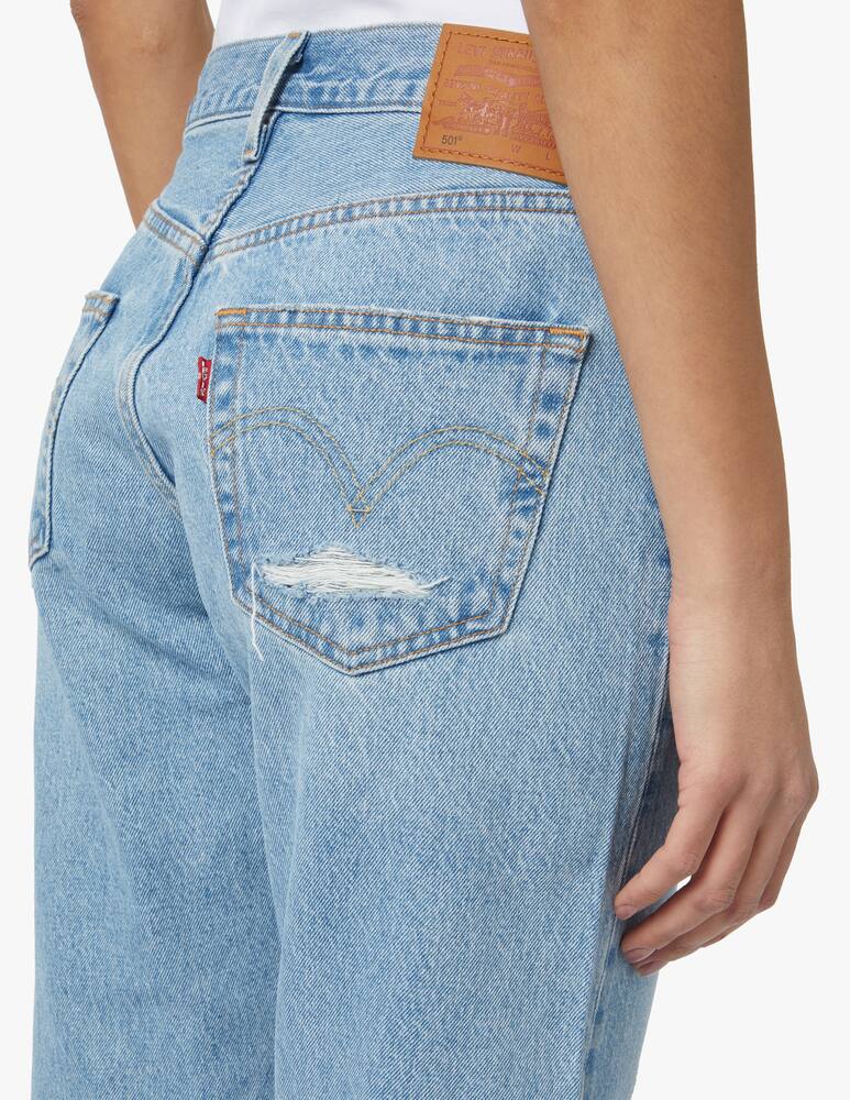 rinascente Levi's Jeans straight a vita alta 501 - blu