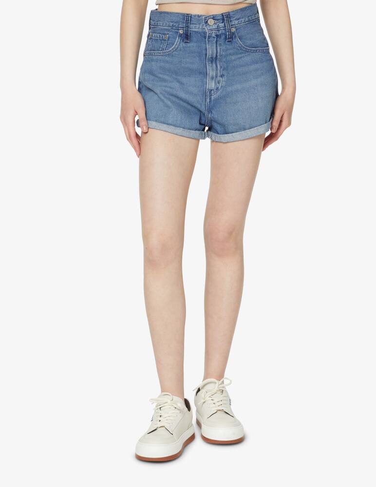 Levi's High rise denim shorts - blue - picture 1 Levi's High rise denim shorts - blue - picture 1