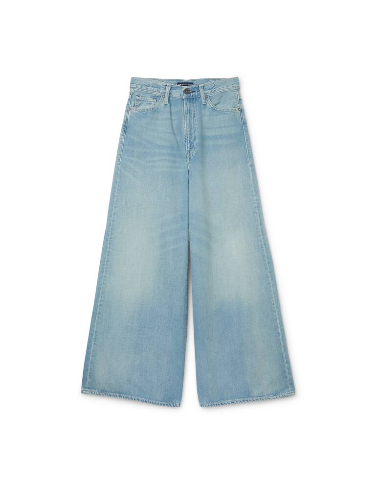 rinascente Levi's Made & Crafted Jeans a zampa e vita alta - azzurro