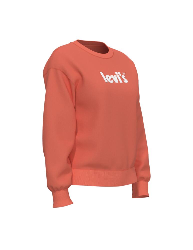 rinascente Levi's Felpa girocollo in cotone plus - rosso