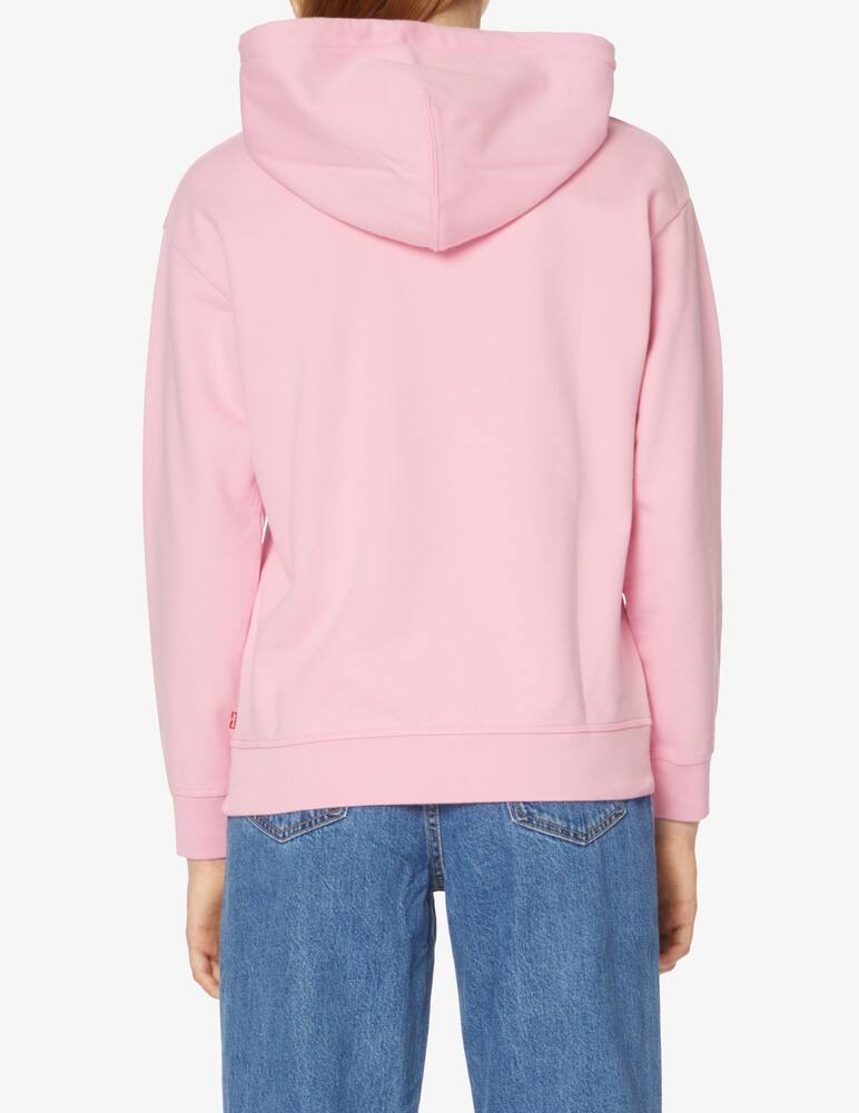 rinascente Levi's Felpa con cappuccio e logo - Rosa