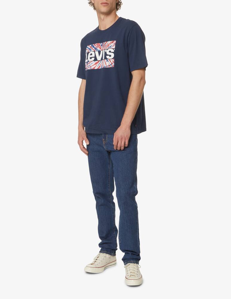 rinascente Levi's Maglietta girocollo relax olympic logo - Blu