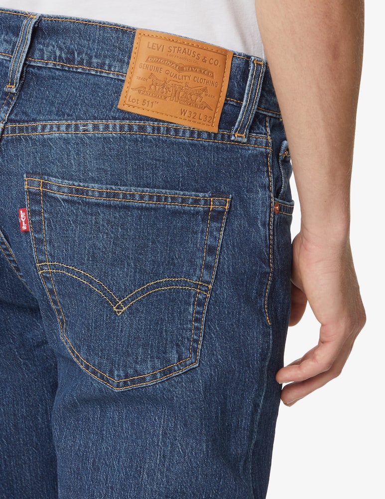 rinascente Levi's Jeans 511 dark indigo stonewash dark - Blue