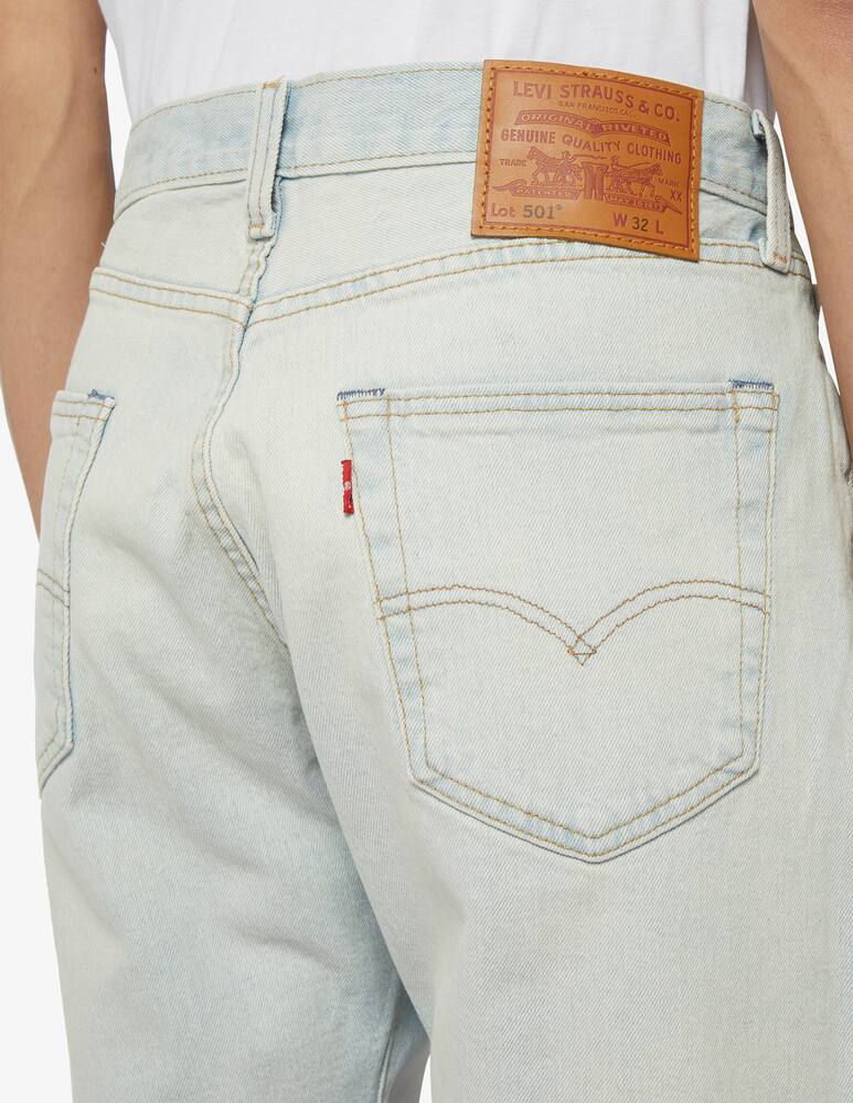 rinascente Levi's 501 hemmed short dark indigo denim