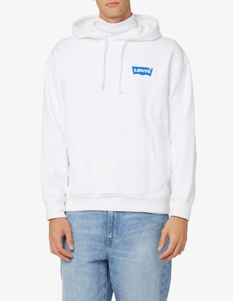 rinascente Levi's Graphic relax hoodie - White