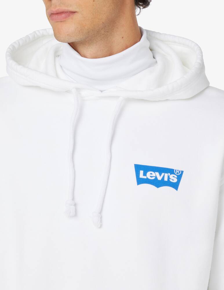 rinascente Levi's Graphic relax hoodie - White