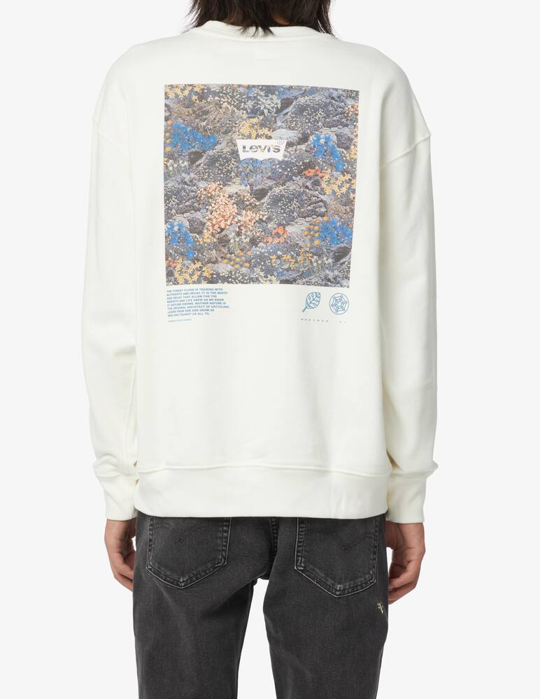 rinascente Levi's Graphic relax sweatshirt - White