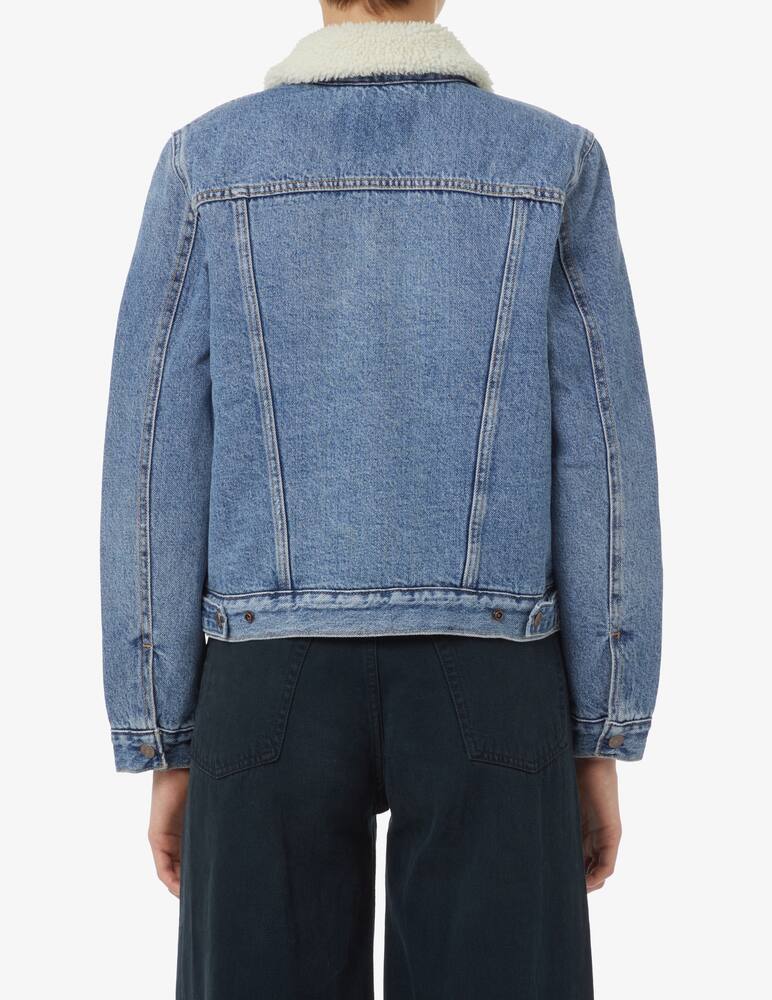 rinascente Levi's Sherpa D denim jacket