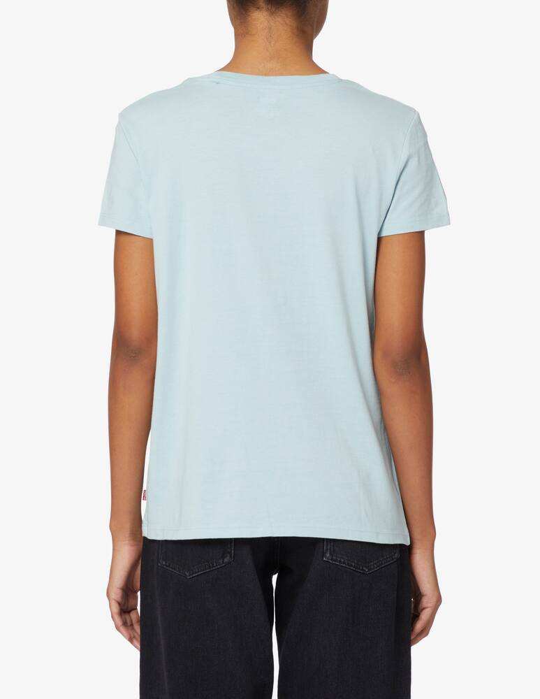 rinascente Levi's T-shirt in cotone Poster Logo - Azzurro