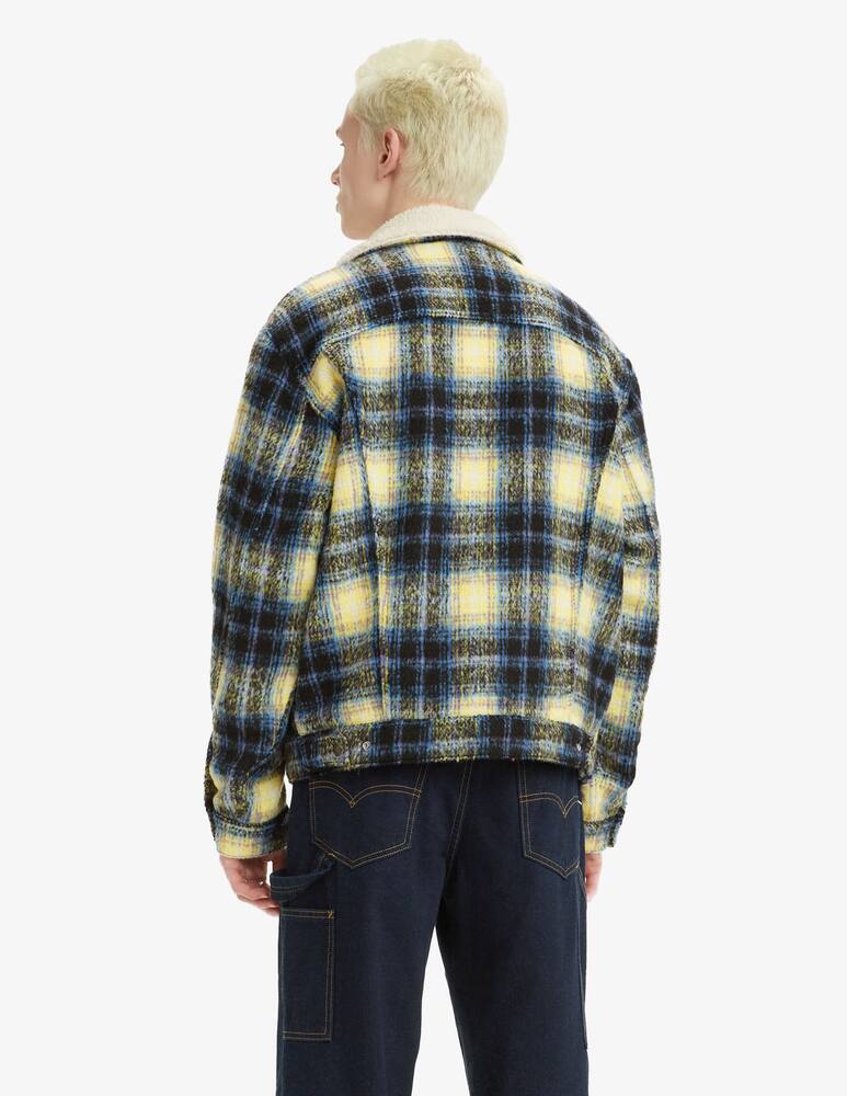 rinascente Levi's Sherpa jacket wool check - Multi