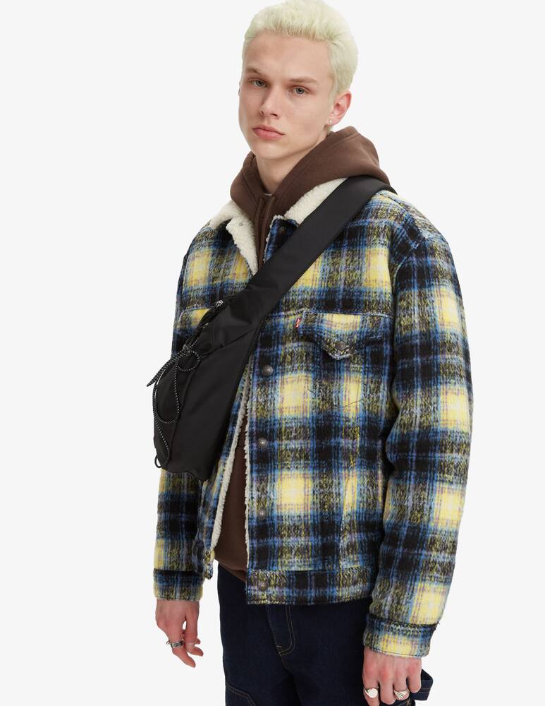 rinascente Levi's Sherpa jacket wool check - Multi