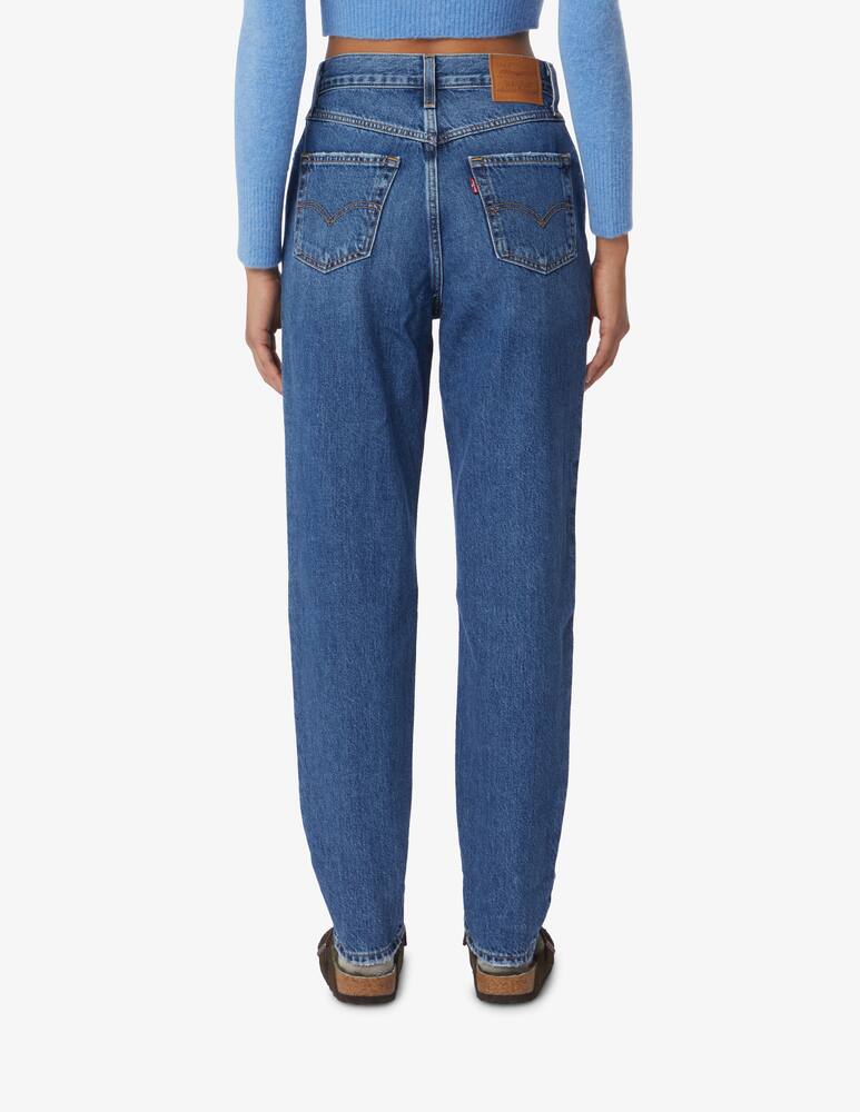 rinascente Levi's Mom high rise jeans with breaks - Blue