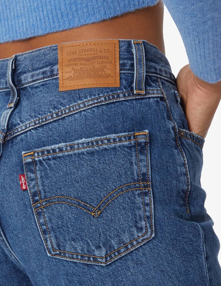 rinascente Levi's Mom high rise jeans with breaks - Blue