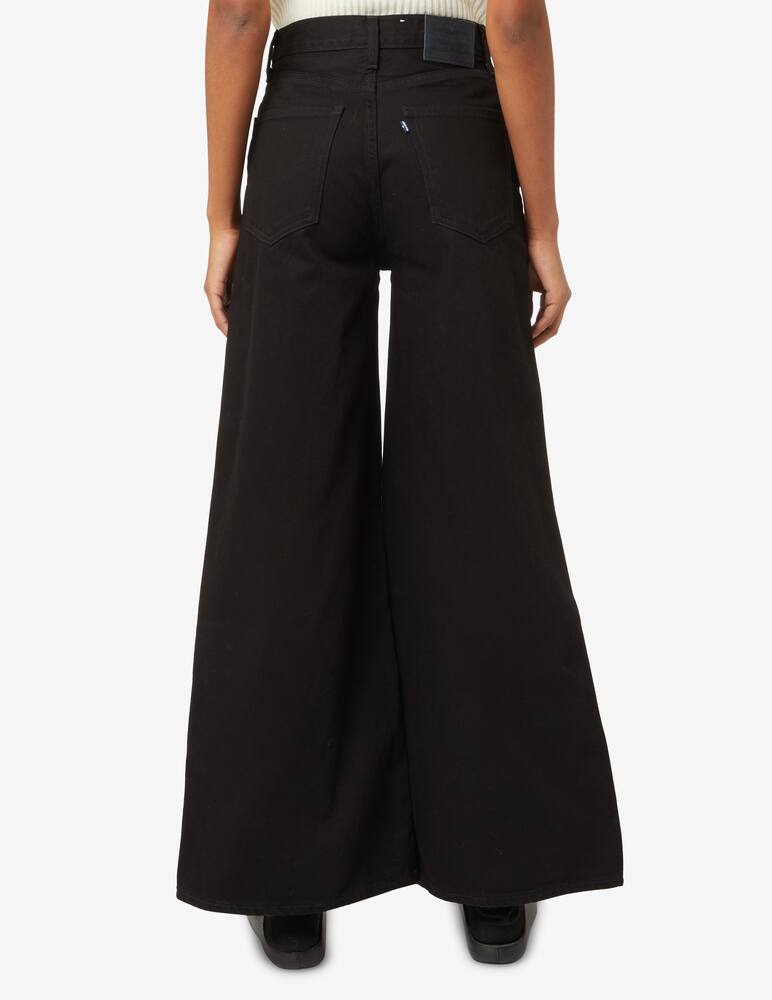 rinascente Levi's Made & Crafted Full Flare high rise palazzo jeans - Black