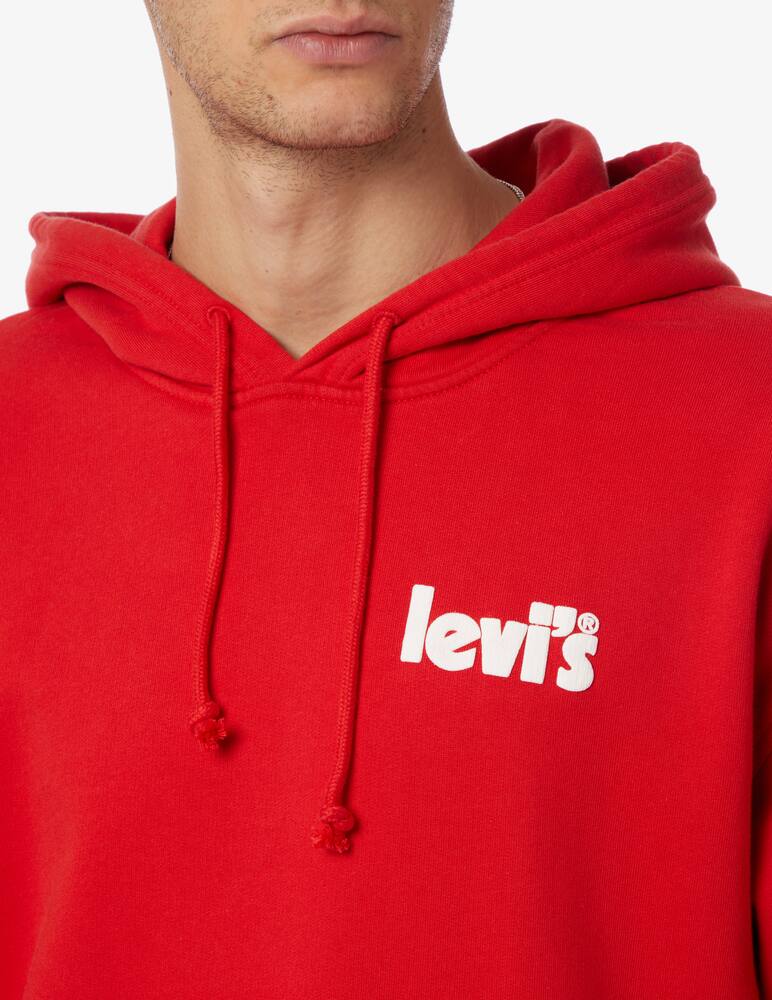 rinascente Levi's Relaxed graphic hoodie red 