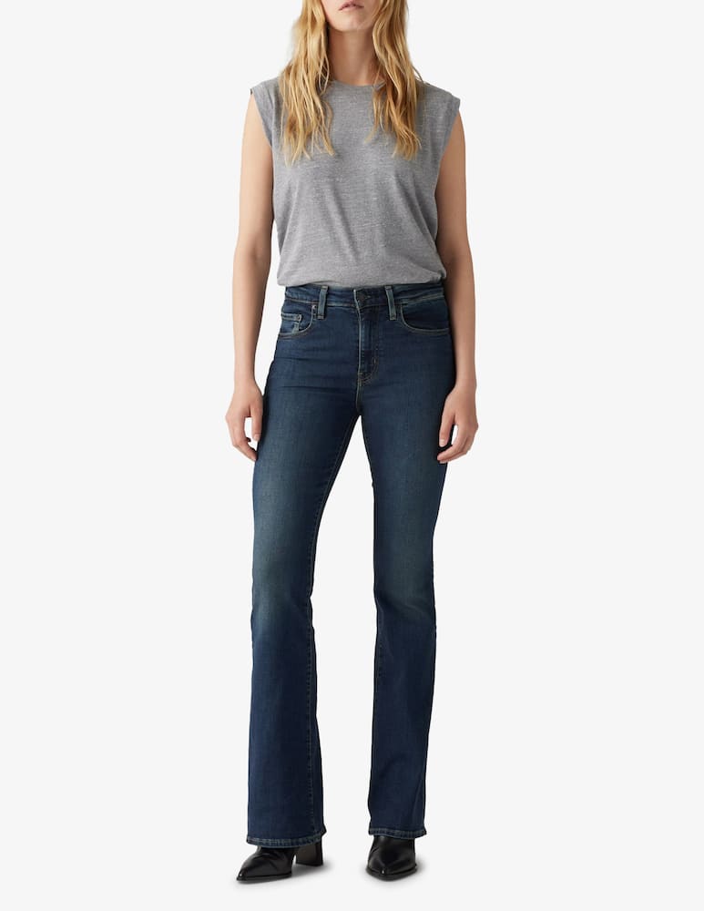 Levi's Jeans a zampa e vita alta 726 l32 - immagine 2