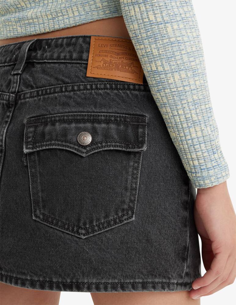 rinascente Levi's Minigonna di jeans a vita bassa