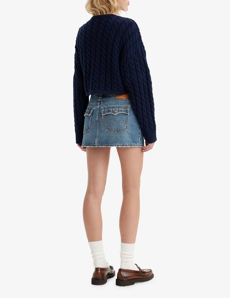 rinascente Levi's Minigonna di jeans a vita bassa