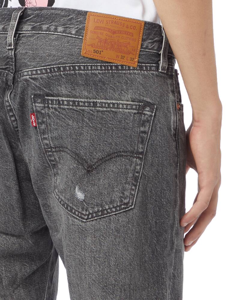 rinascente Levi's Jeans 501 original grigio rotture l32