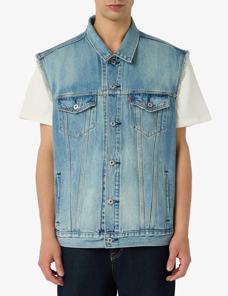 rinascente Levi's Gilet trucker in jeans