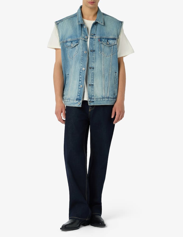 rinascente Levi's Gilet trucker in jeans