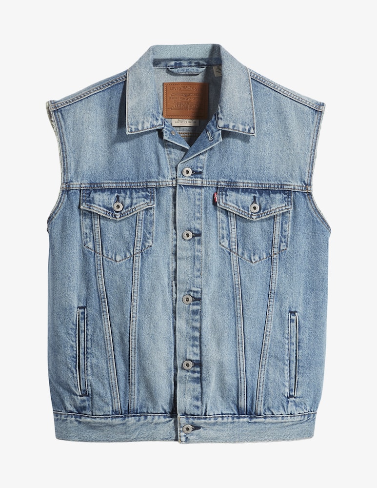 Levi's Denim trucker gilet - picture 6 Levi's Denim trucker gilet - picture 6