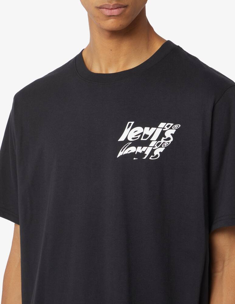 rinascente Levi's Poster logo t-shirt