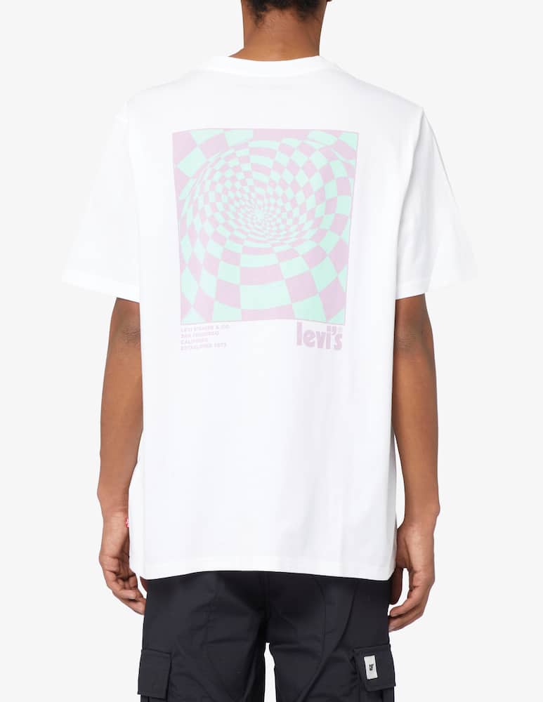rinascente Levi's Print back poster logo t-shirt