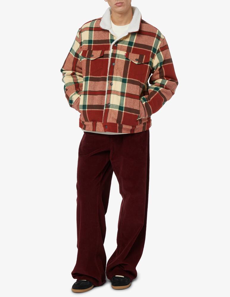 rinascente Levi's Giacca sherpa plaid a quadri