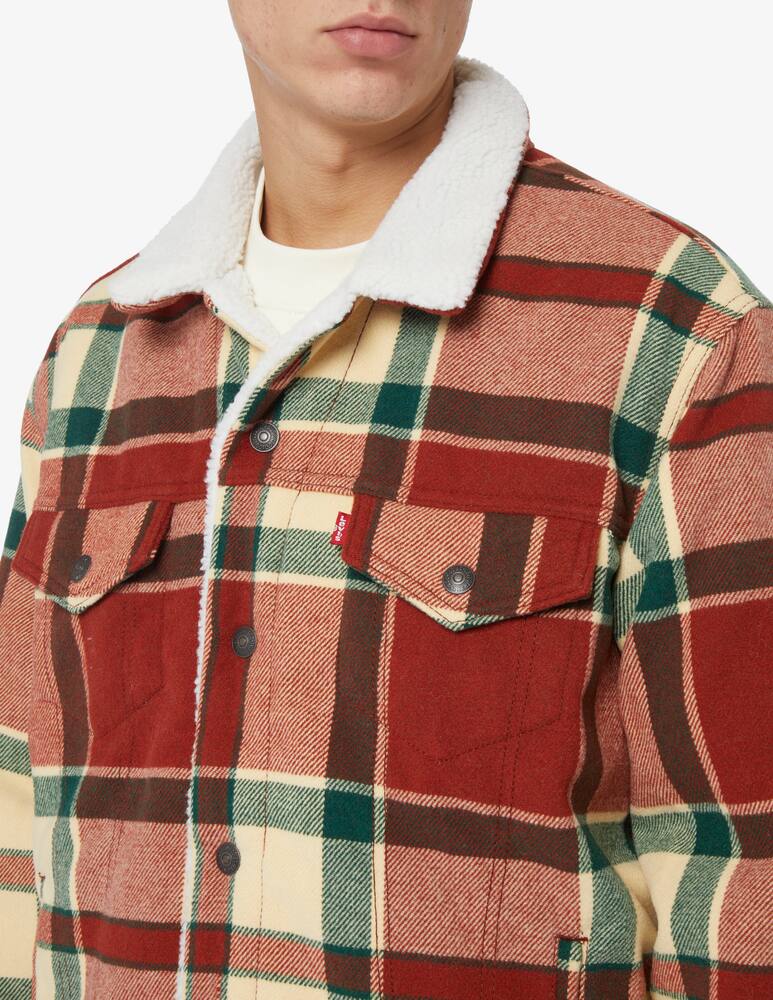 rinascente Levi's Giacca sherpa plaid a quadri