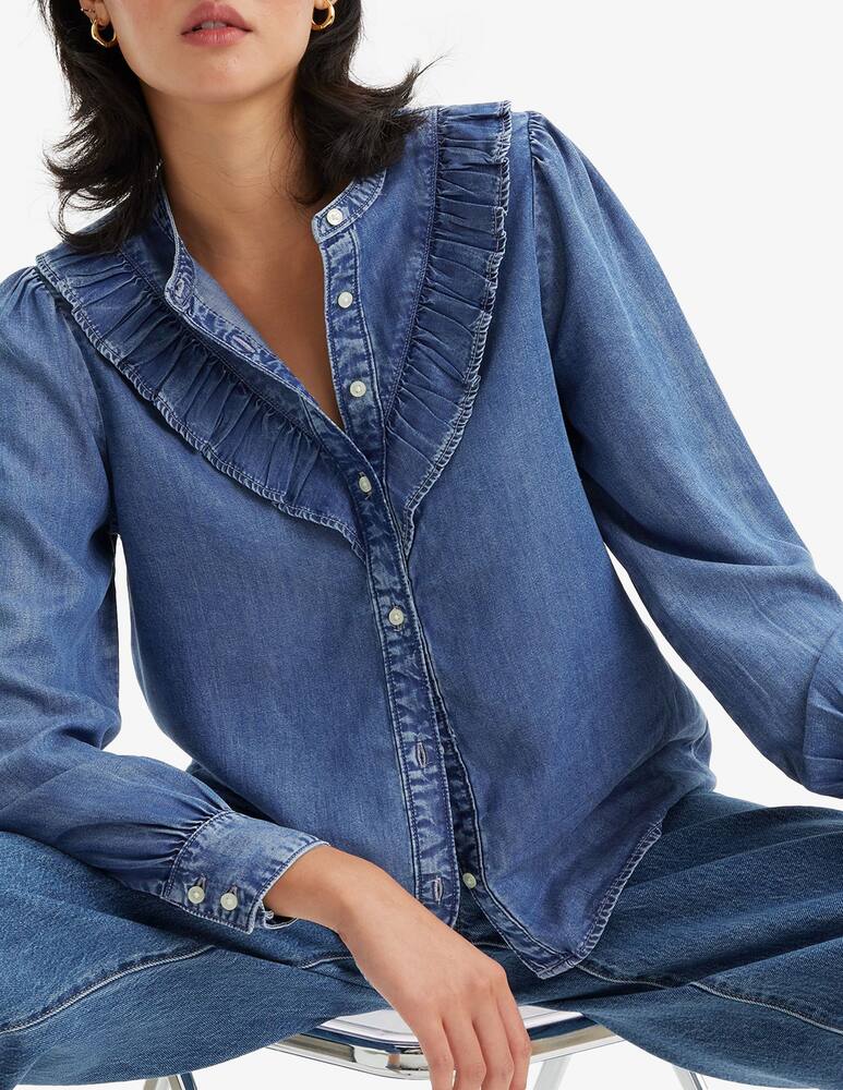 rinascente Levi's Carinna denim blouse
