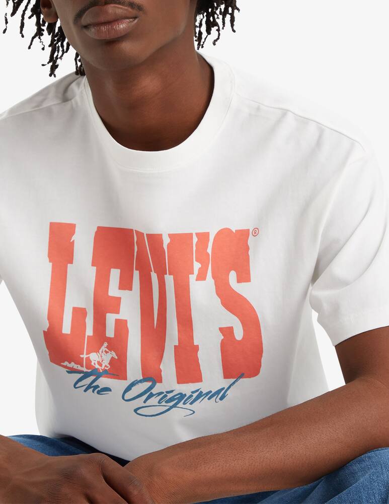 rinascente Levi's Big writing vintage t-shirt