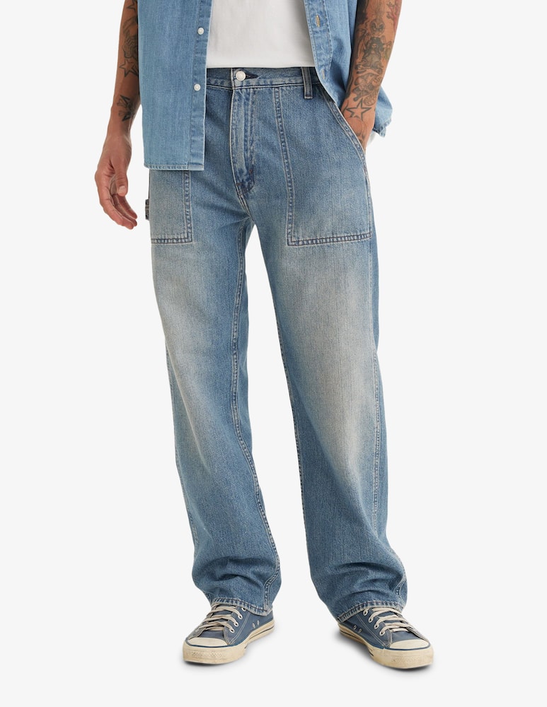 Levi's Jeans 555 relaxed straight utility chiaro - immagine 1 Levi's Jeans 555 relaxed straight utility chiaro - immagine 1