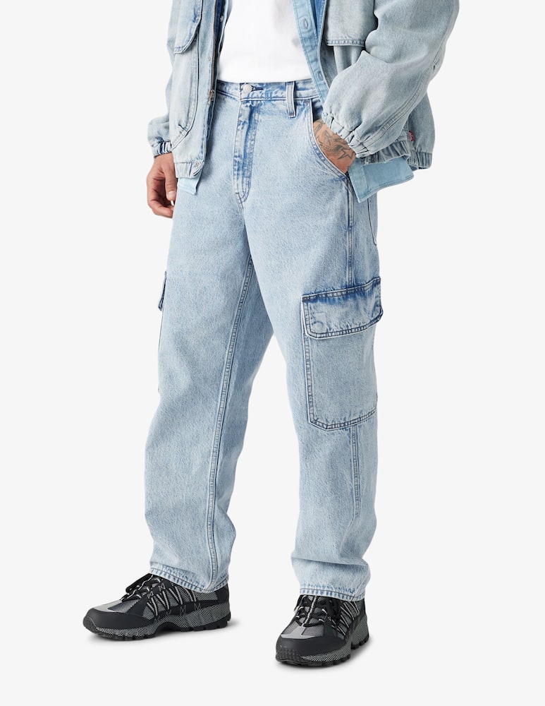 rinascente Levi's Jeans cargo loose chiaro