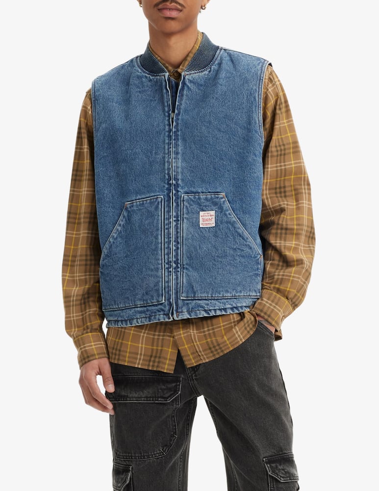 rinascente Levi's Gilet workwear in jeans