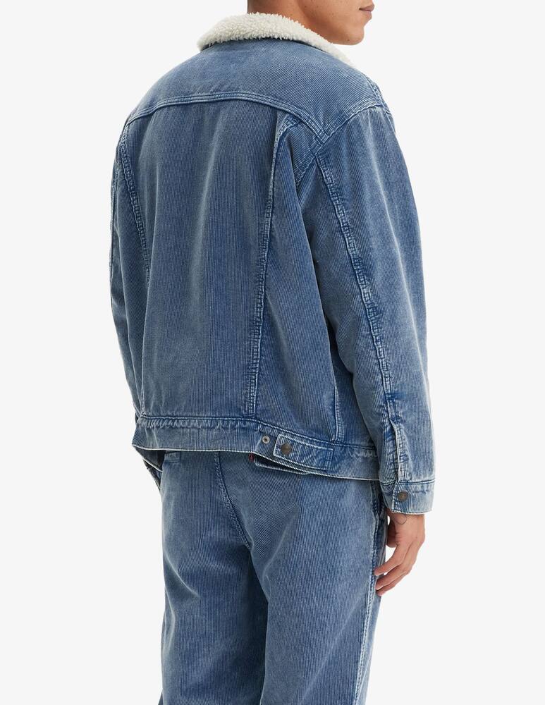 rinascente Levi's Giacca sherpa trucker relaxed in velluto