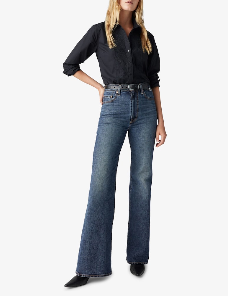 Levi's Ribcage bell trousers l32 - picture 2