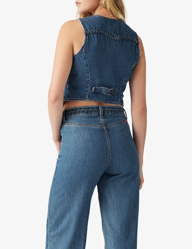rinascente Levi's Gilet intrecciato indaco