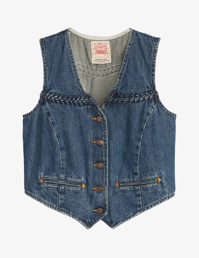 rinascente Levi's Gilet intrecciato indaco