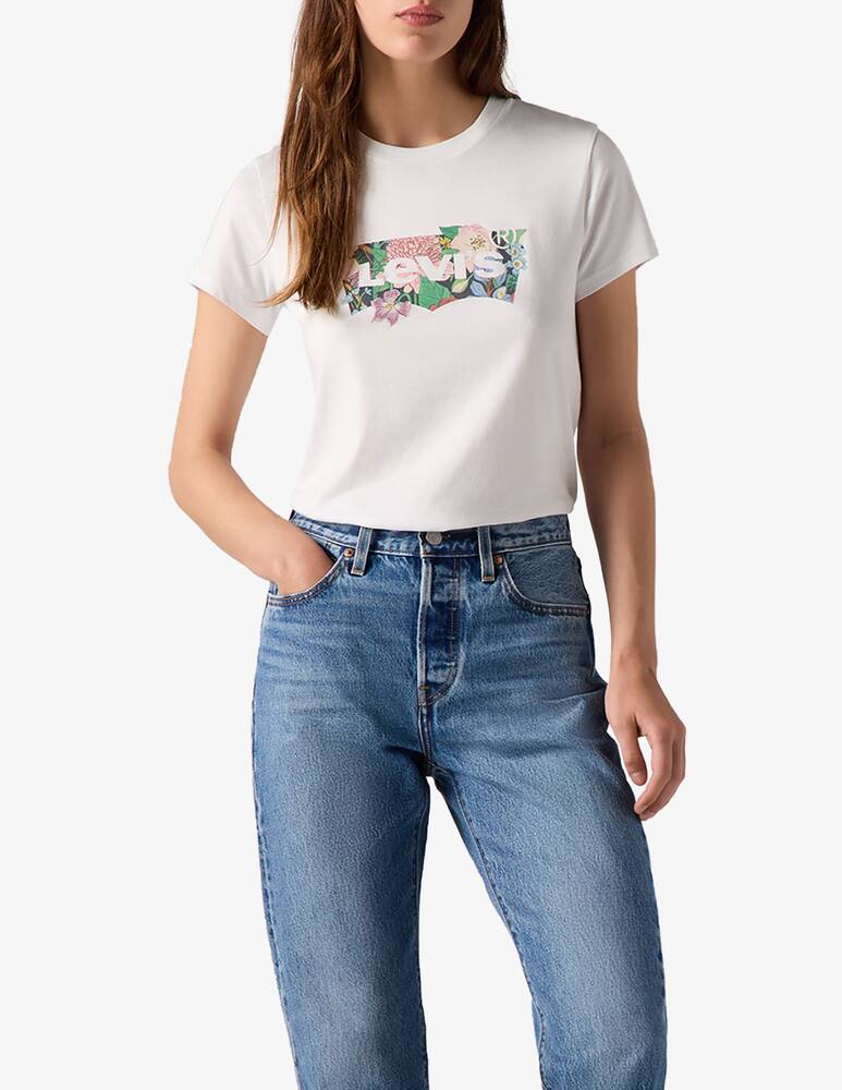 rinascente Levi's Floral logo t-shirt