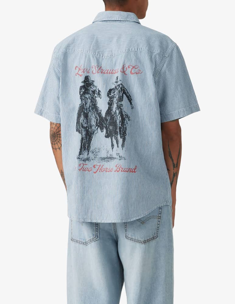 rinascente Levi's Camicia western a righe