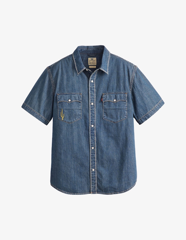 rinascente Levi's Western embroidered shirt