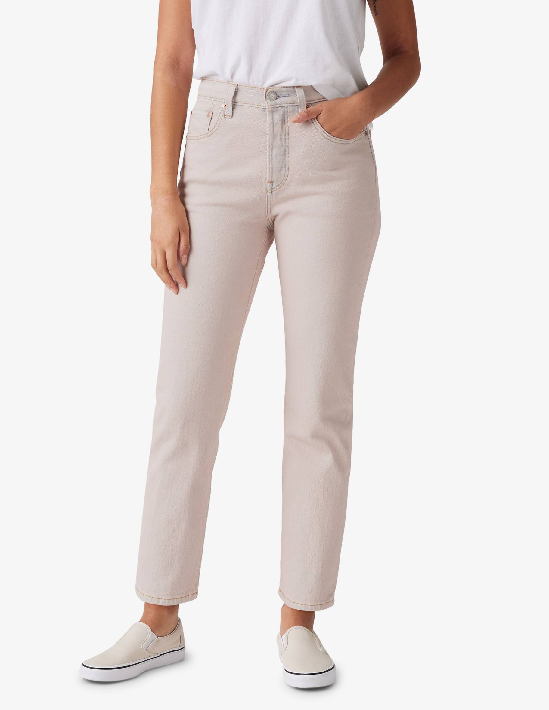 Shop Levi's Crop 501 jeans on Rinascente